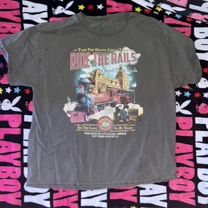 Vintage Disneyland Railroad Micky Mouse Shirt